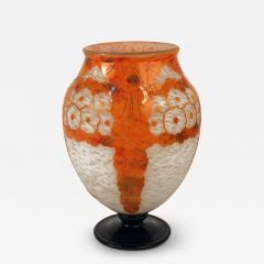  Le Verre Francais Glycines Vase by Le Verre Francais - 3863257