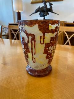  Le Verre Francais Vigne Vase - 3931211