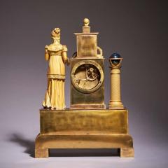  LeRoy Fine 19th century French ormolu mantel clock pendule by Leroy a Paris c 1825 - 3415982