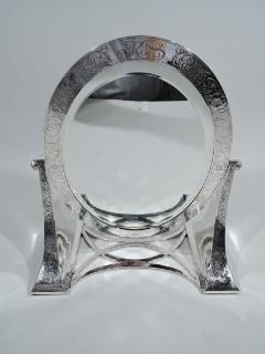  Lebkuecher American Art Nouveau Sterling Silver Vanity Table Mirror - 3750152