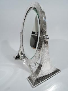  Lebkuecher American Art Nouveau Sterling Silver Vanity Table Mirror - 3750153