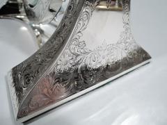  Lebkuecher American Art Nouveau Sterling Silver Vanity Table Mirror - 3750168