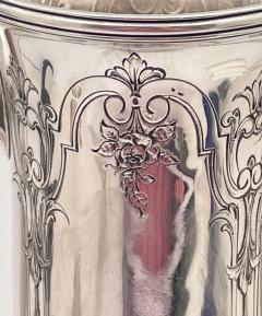  Lebkuecher Lebkuecher Sterling Silver Tall Vase in Art Nouveau Arts Crafts Style - 3237815
