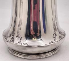  Lebkuecher Lebkuecher Sterling Silver Tall Vase in Art Nouveau Arts Crafts Style - 3237898