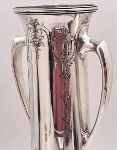  Lebkuecher Lebkuecher Sterling Silver Tall Vase in Art Nouveau Arts Crafts Style - 3237911