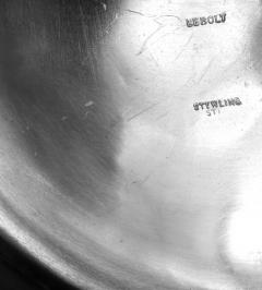  Lebolt Co Lebolt Chicago Classical Sterling Silver Bear Bowl - 4341287