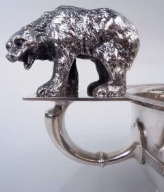  Lebolt Co Lebolt Chicago Classical Sterling Silver Bear Bowl - 4341288