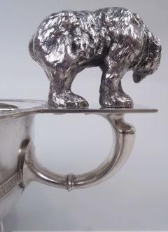  Lebolt Co Lebolt Chicago Classical Sterling Silver Bear Bowl - 4341289