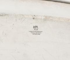  Lebolt Co Six piece Hand Hammered Tea and Coffee Service with Tray - 4398200