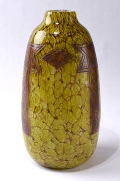  Legras Legras Marmoreal Cameo Art Deco Vase France c a 1920 s - 3299490