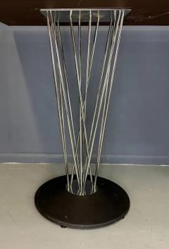  Leland International Leland International Marquette Table W Stainless Steel Double Pedestal Form - 3245061