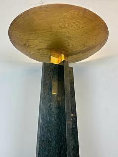  Lella Massimo Vignelli 1980s Marble Floor Lamp Wagneriana  - 1731062