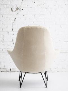  Lenzi 1950 s Italian Womb Chair by Lenzi Italy - 4565542