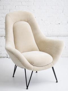  Lenzi 1950 s Italian Womb Chair by Lenzi Italy - 4566113