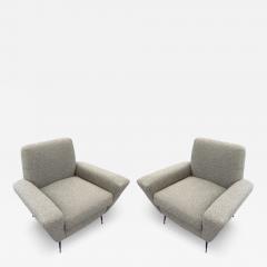  Lenzi Italian Mid Century Lounge Chairs by Lenzi - 2997577