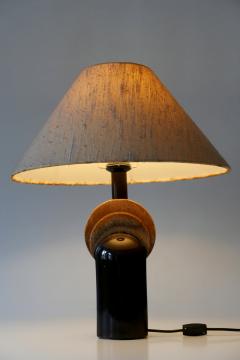  Leola Elegant Mid Century Modern Ceramic Table Lamp by Leola Design Germany 1960s - 3507384