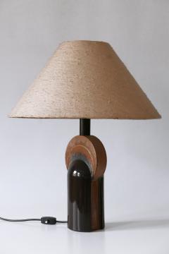  Leola Elegant Mid Century Modern Ceramic Table Lamp by Leola Design Germany 1960s - 3507386