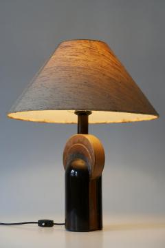  Leola Elegant Mid Century Modern Ceramic Table Lamp by Leola Design Germany 1960s - 3507390