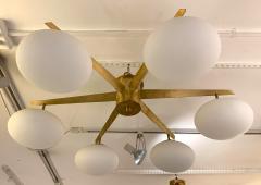  Lerebours Bespoke Custom Mid Century Six light Fixture - 2171041