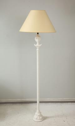  Lerebours Bespoke Pair of Custom Gio Plaster Floor Lamps - 1918452