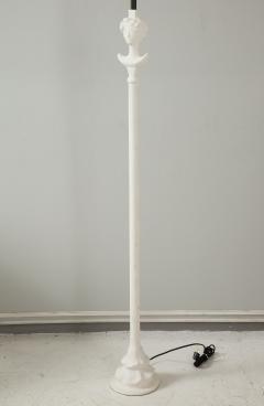  Lerebours Bespoke Pair of Custom Gio Plaster Floor Lamps - 1918455