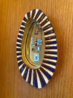  Les Argonautes Ceramic Mirror France 1960s - 2295414