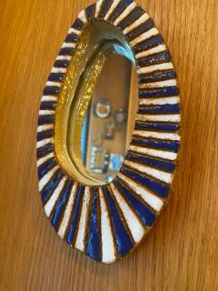  Les Argonautes Ceramic Mirror France 1960s - 2295415