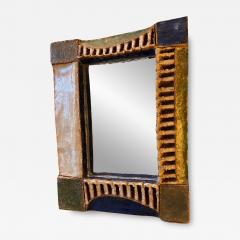  Les Argonautes Ceramic Mirror by les Argonautes France 1960s - 3409410