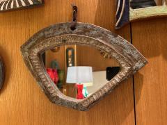  Les Argonautes Ceramic Mirror by les Argonautes France 1960s - 3410332