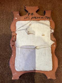  Les Argonautes Ceramic Mirror by les Argonautes France 1960s - 3433873