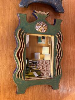  Les Argonautes Ceramic Mirror by les Argonautes France 1960s - 3458671