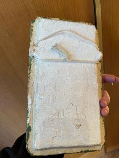  Les Argonautes Ceramic Mirror by les Argonautes France 1960s - 3459104