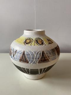  Les Argonautes Ceramic Vase by Les Argonautes France Vallauris 1960s - 2831177