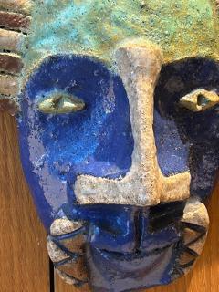  Les Argonautes Ceramic mask by les Argonautes France Circa 1960s - 4478184