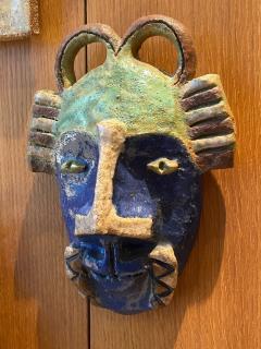  Les Argonautes Ceramic mask by les Argonautes France Circa 1960s - 4478185