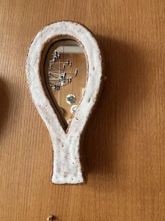  Les Argonautes Ceramic mirror by les Argonautes France 1960s - 4703195