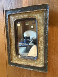  Les Argonautes Ceramic mirror by les Argonautes France 1960s - 4793503