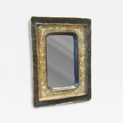  Les Argonautes Ceramic mirror by les Argonautes France 1960s - 4795377