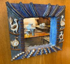  Les Argonautes Les Argonautes Ceramic Mirror France 1960s - 2948137
