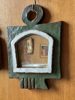  Les Argonautes Les Argonautes Ceramic Mirror France 1960s - 4312803