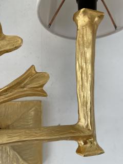  Les H ritiers Pair of Clover Sconces by Les H ritiers France 1990s - 2617013