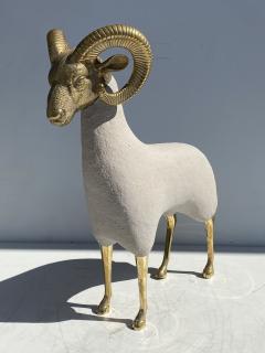  Les Lalanne Brass Ram Sculpture - 1390101