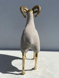  Les Lalanne Brass Ram Sculpture - 1390105