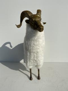  Les Lalanne Brass Sheep or Ram Sculpture - 1275685