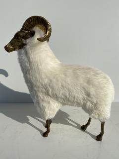  Les Lalanne Brass Sheep or Ram Sculpture - 1275687