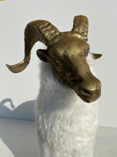  Les Lalanne Brass Sheep or Ram Sculpture - 1275691