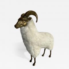  Les Lalanne Brass Sheep or Ram Sculpture - 1277448