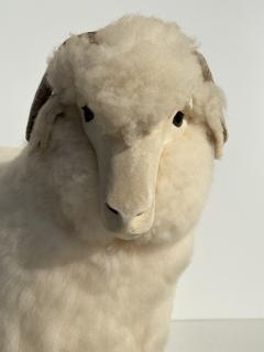  Les Lalanne Sheep Sculpture Footrest - 1275671