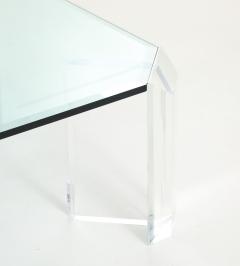  Les Prismatiques Les Prismatique Lucite Glass Coffee Table - 4547043
