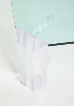  Les Prismatiques Les Prismatique Lucite Glass Coffee Table - 4547045
